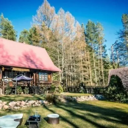 In The Woods - Dom Z Jacuzzi W Srodku Puszczy Knyszysnkiej Villa Suprasl Exterior photo