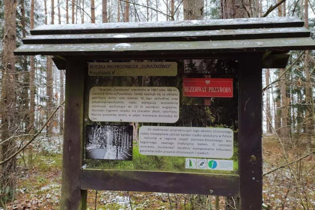 In The Woods - Dom Z Jacuzzi W Srodku Puszczy Knyszysnkiej Villa *