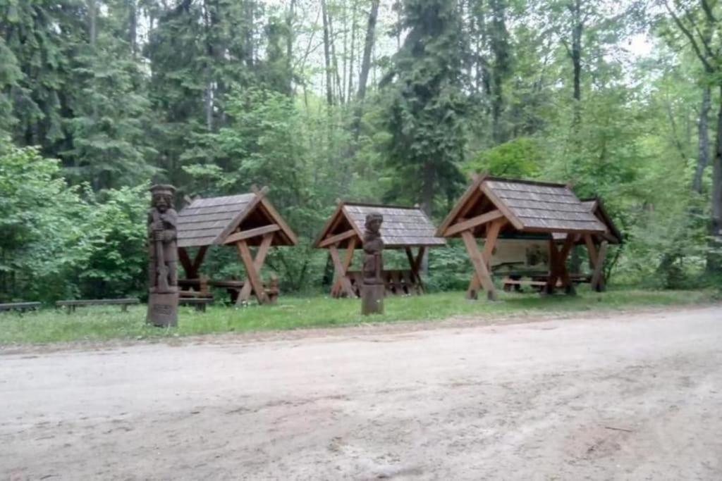 In The Woods - Dom Z Jacuzzi W Srodku Puszczy Knyszysnkiej * Supraśl
