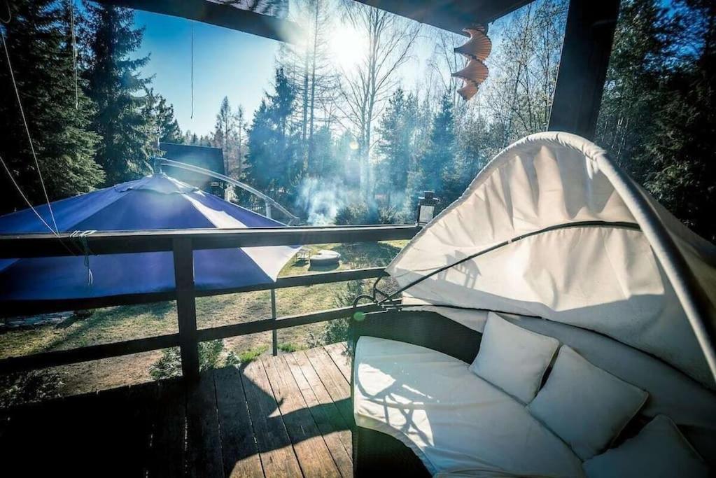 Villa In The Woods - Dom Z Jacuzzi W Srodku Puszczy Knyszysnkiej Supraśl